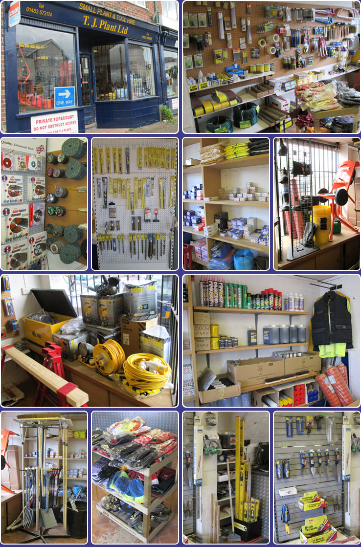T.J. Plant Hire Ltd - Small Tool and Plant Hire